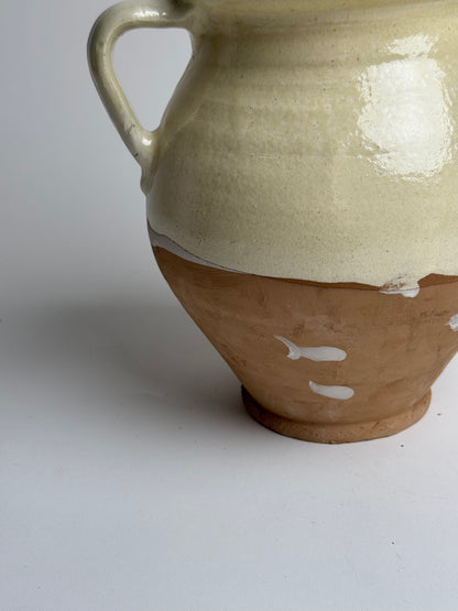 Butter Yellow Twin Handled Vessels