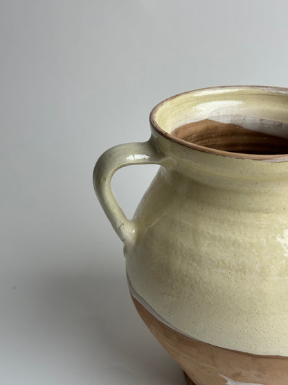 Butter Yellow Twin Handled Vessels