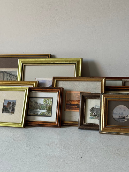 Vintage Framed Art (Various)