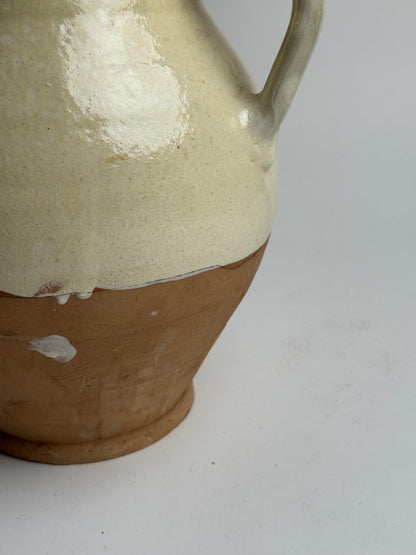 Butter Yellow Twin Handled Vessels