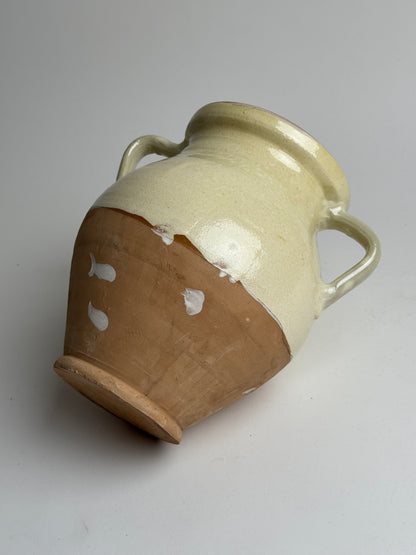Butter Yellow Twin Handled Vessels