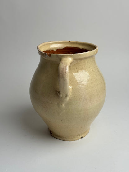Butter Yellow Twin Handled Vessels