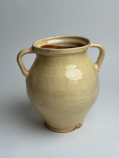 Butter Yellow Twin Handled Vessels