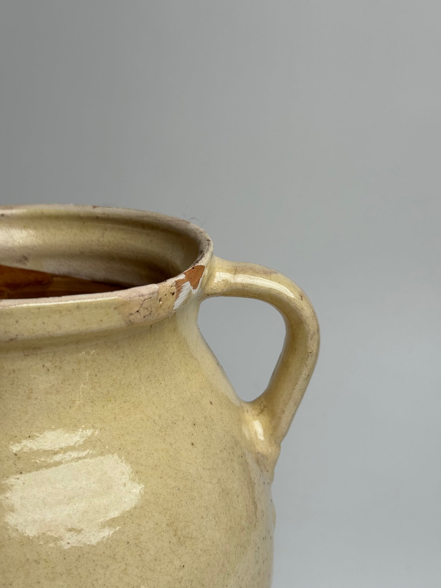 Butter Yellow Twin Handled Vessels
