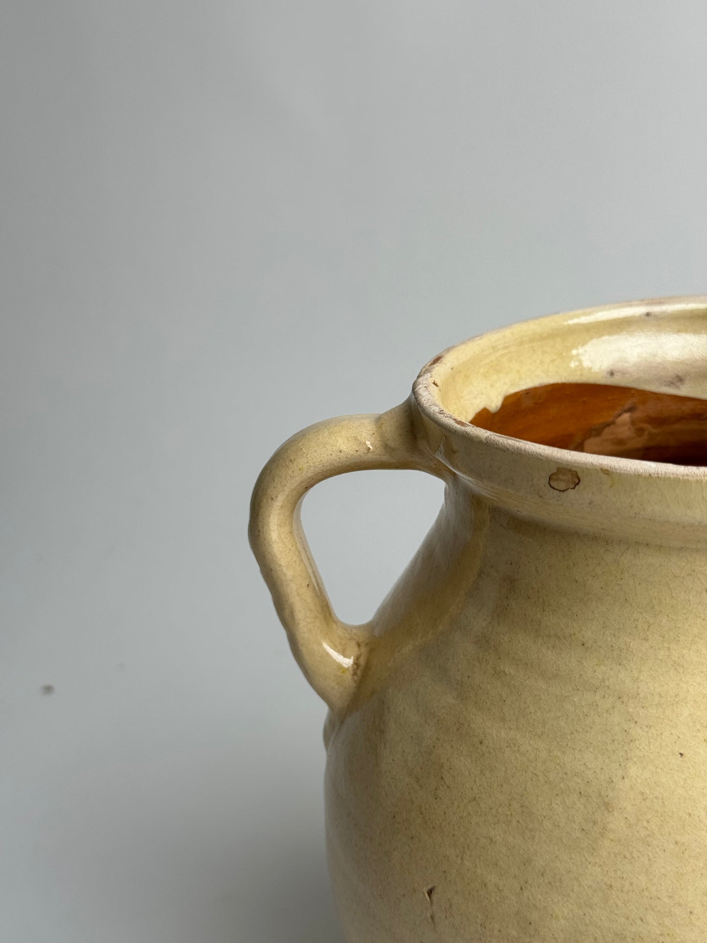 Butter Yellow Twin Handled Vessels