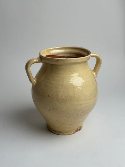 Butter Yellow Twin Handled Vessels