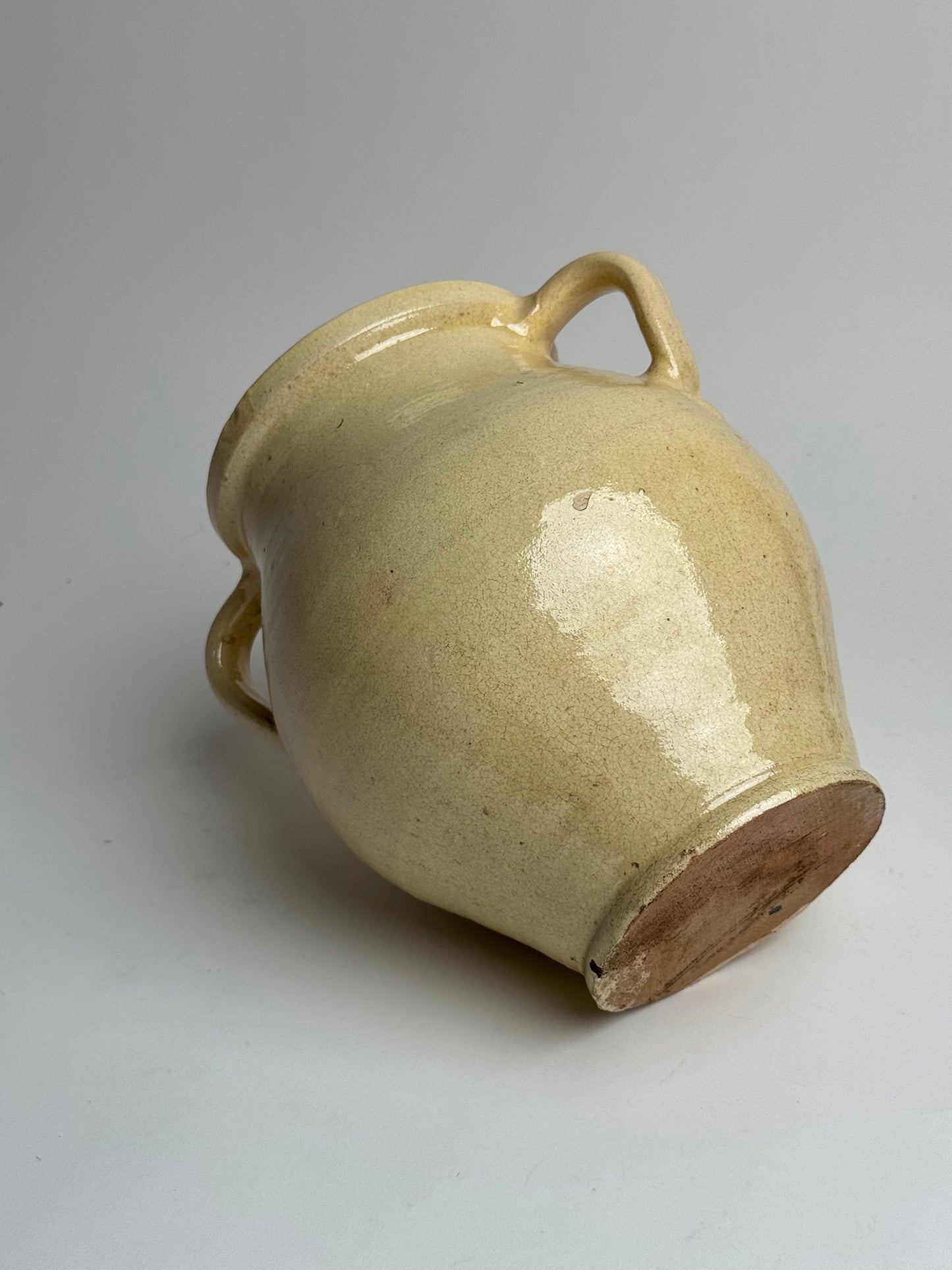 Butter Yellow Twin Handled Vessels