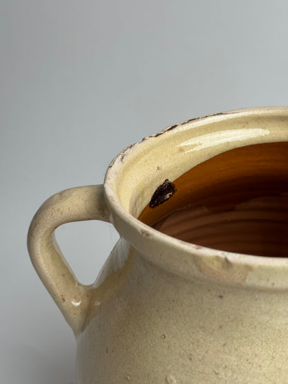 Butter Yellow Twin Handled Vessels
