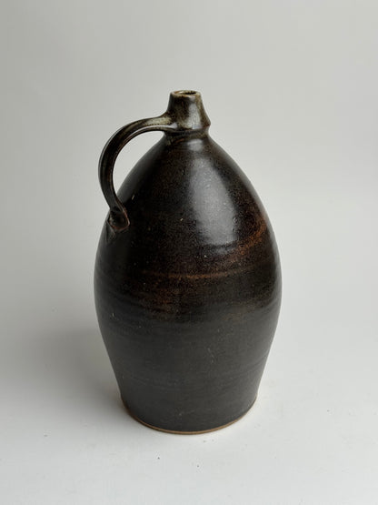 Large Earthy Glazed Stoneware Jug