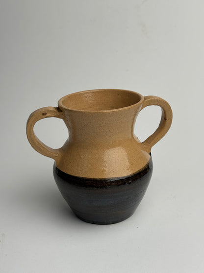 Two Toned Twin Handled Vase