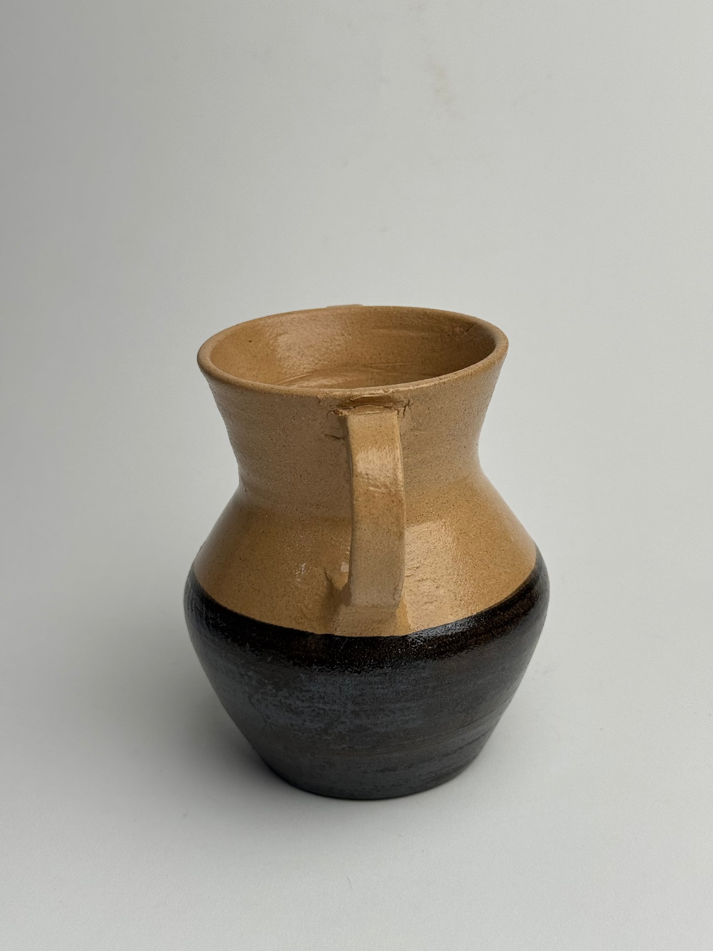 Two Toned Twin Handled Vase