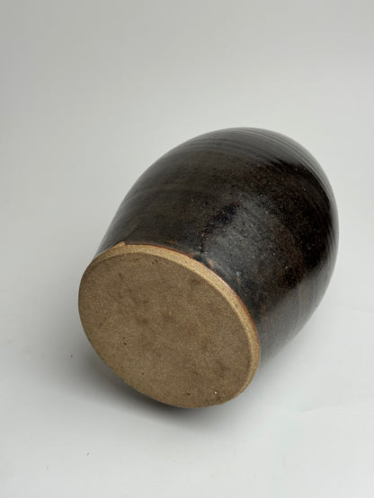 Large Earthy Glazed Stoneware Jug