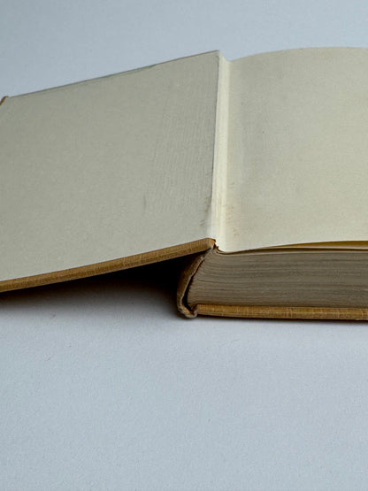 Mustard Beige Vintage Book