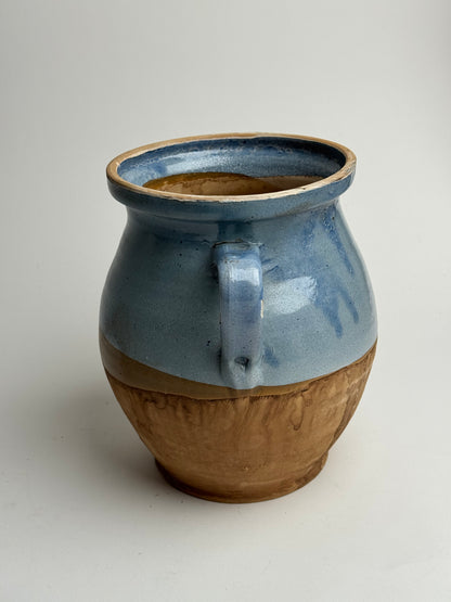 Sky Blue Half Glaze Vessel