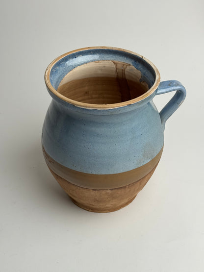 Sky Blue Half Glaze Vessel