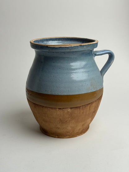 Sky Blue Half Glaze Vessel