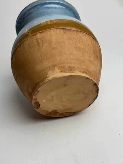 Sky Blue Half Glaze Vessel