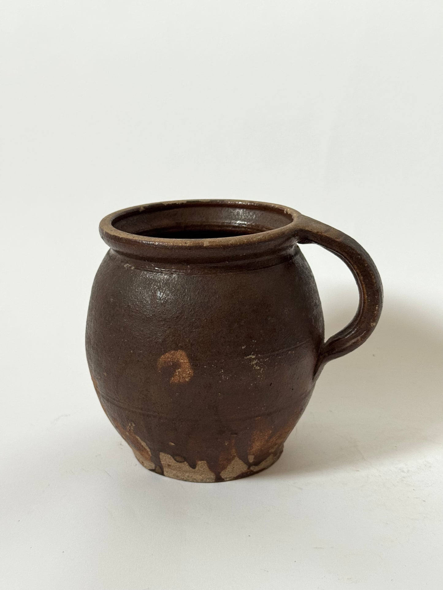 Chocolate Brown French Mug