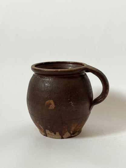 Chocolate Brown French Mug