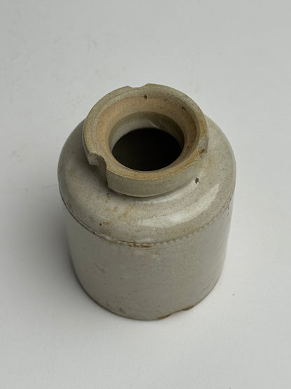 Small Greige Vintage Pot