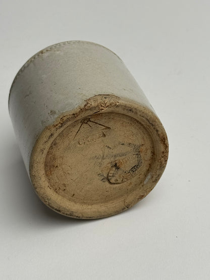 Small Greige Vintage Pot