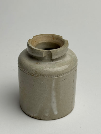 Small Greige Vintage Pot