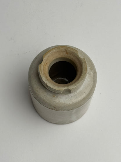 Small Greige Vintage Pot