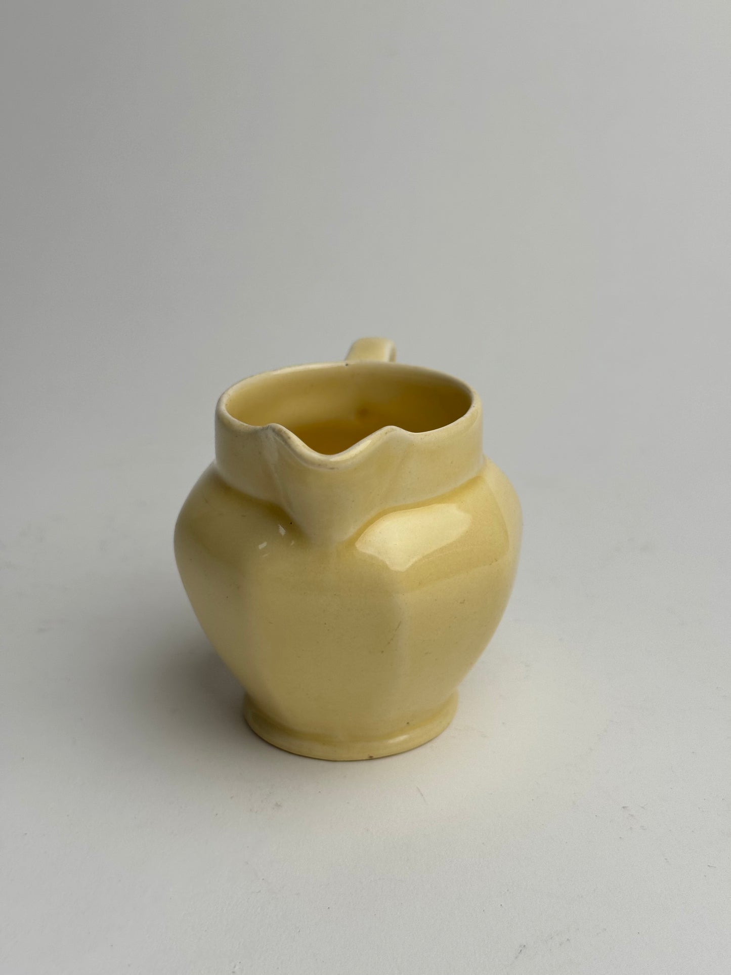 Miniature Butter Yellow Jug