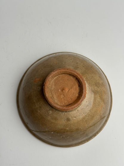 Soft Brown Vintage Japanese Tea Bowl