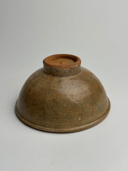 Soft Brown Vintage Japanese Tea Bowl