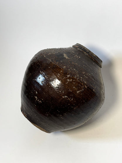 Tapered Earthy Asian Vessel