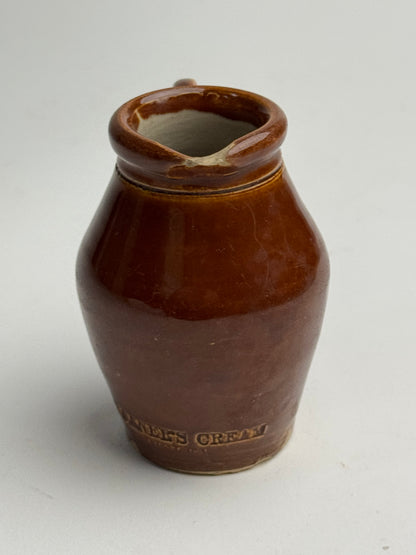 Small Rich Brown Vintage Jug