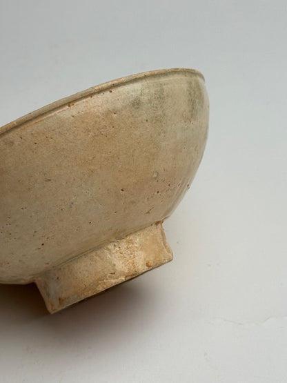 Apricot Beige Vintage Japanese Tea Bowl