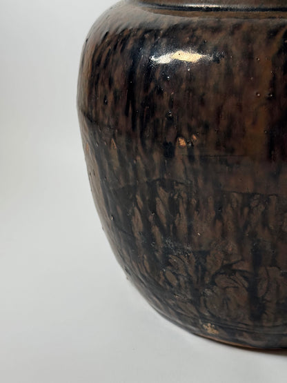 Drip Glaze Large South Asian Pot