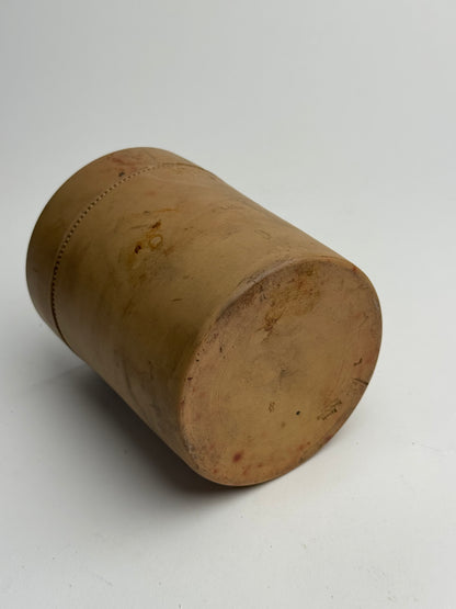 Warm Brown Vintage Storage Jar