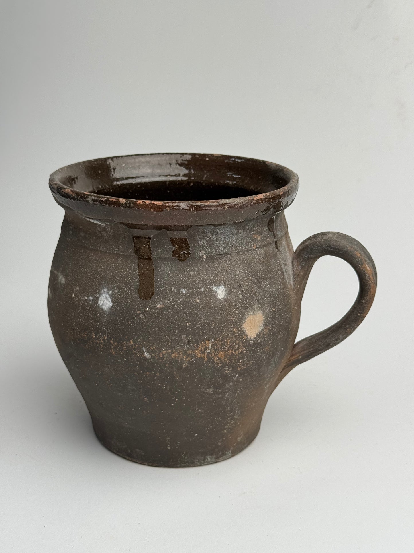 Deep Chocolate Brown Utility Jug