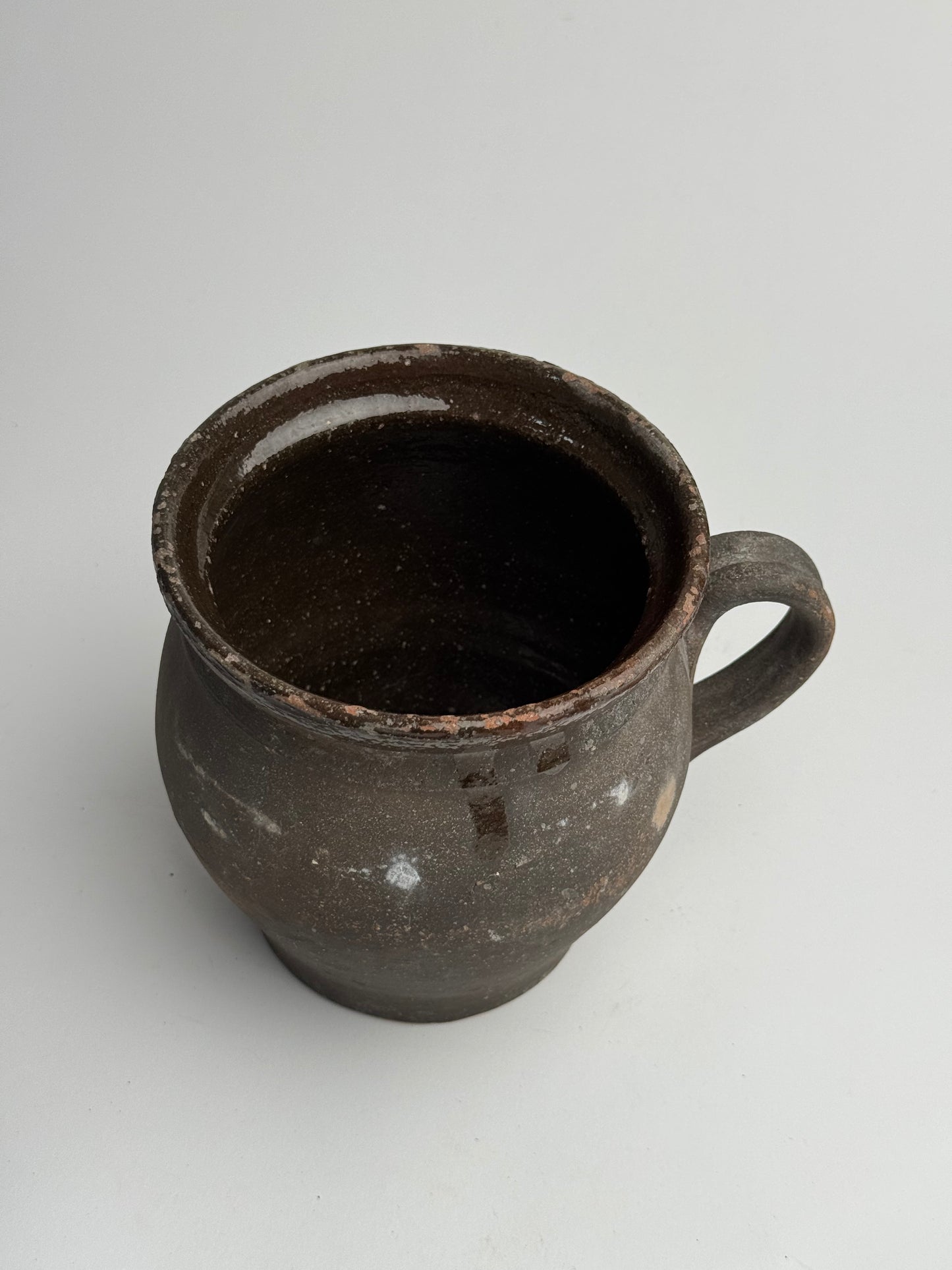 Deep Chocolate Brown Utility Jug