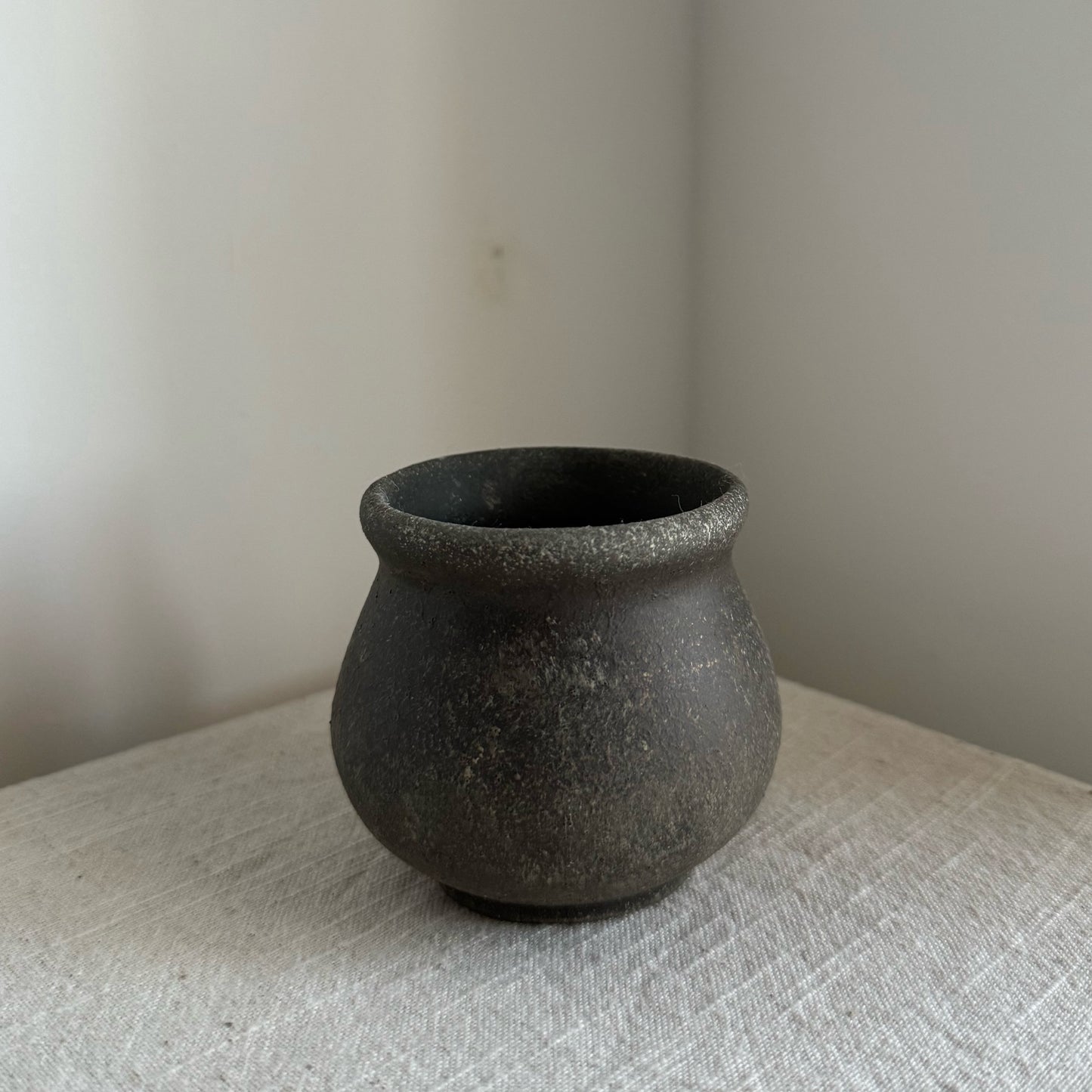 EARTH  |  small earthy brown decorative pot