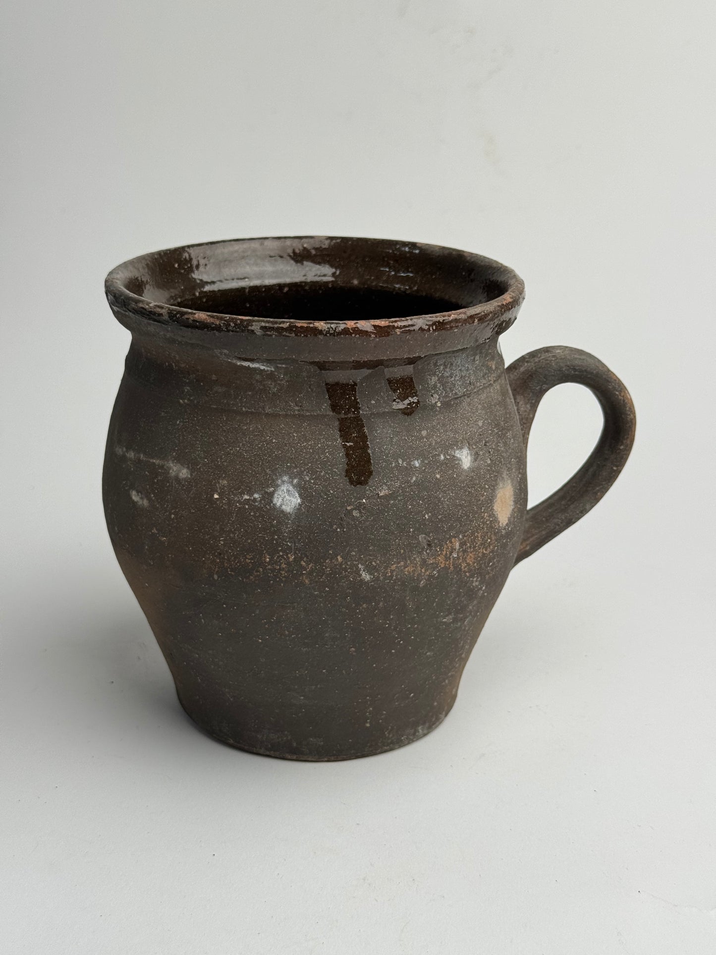 Deep Chocolate Brown Utility Jug