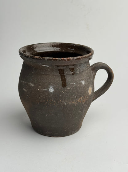Deep Chocolate Brown Utility Jug