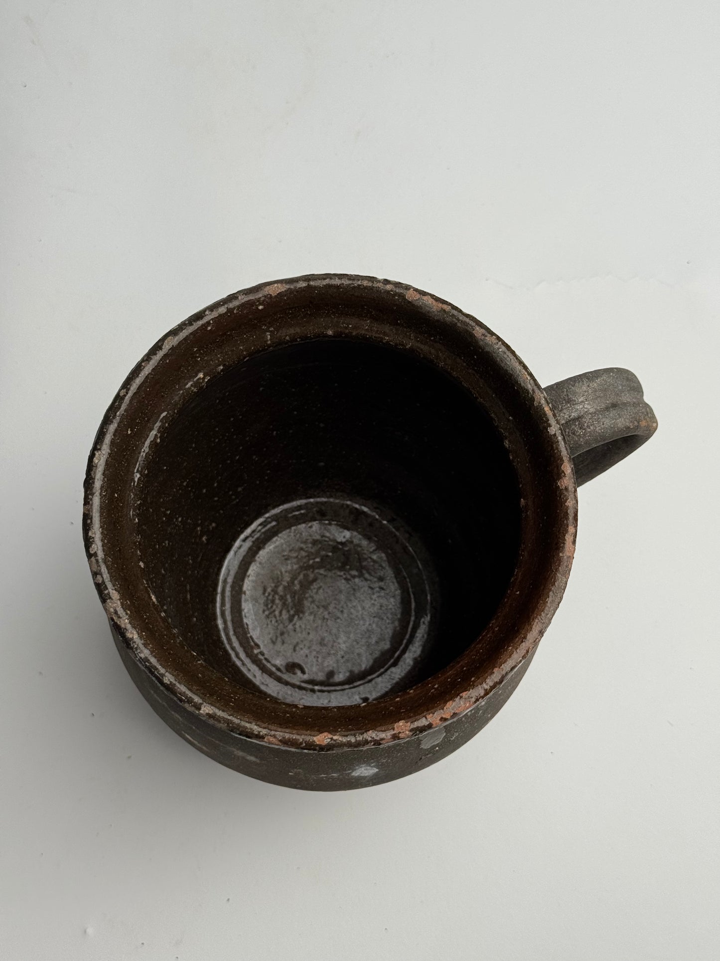 Deep Chocolate Brown Utility Jug