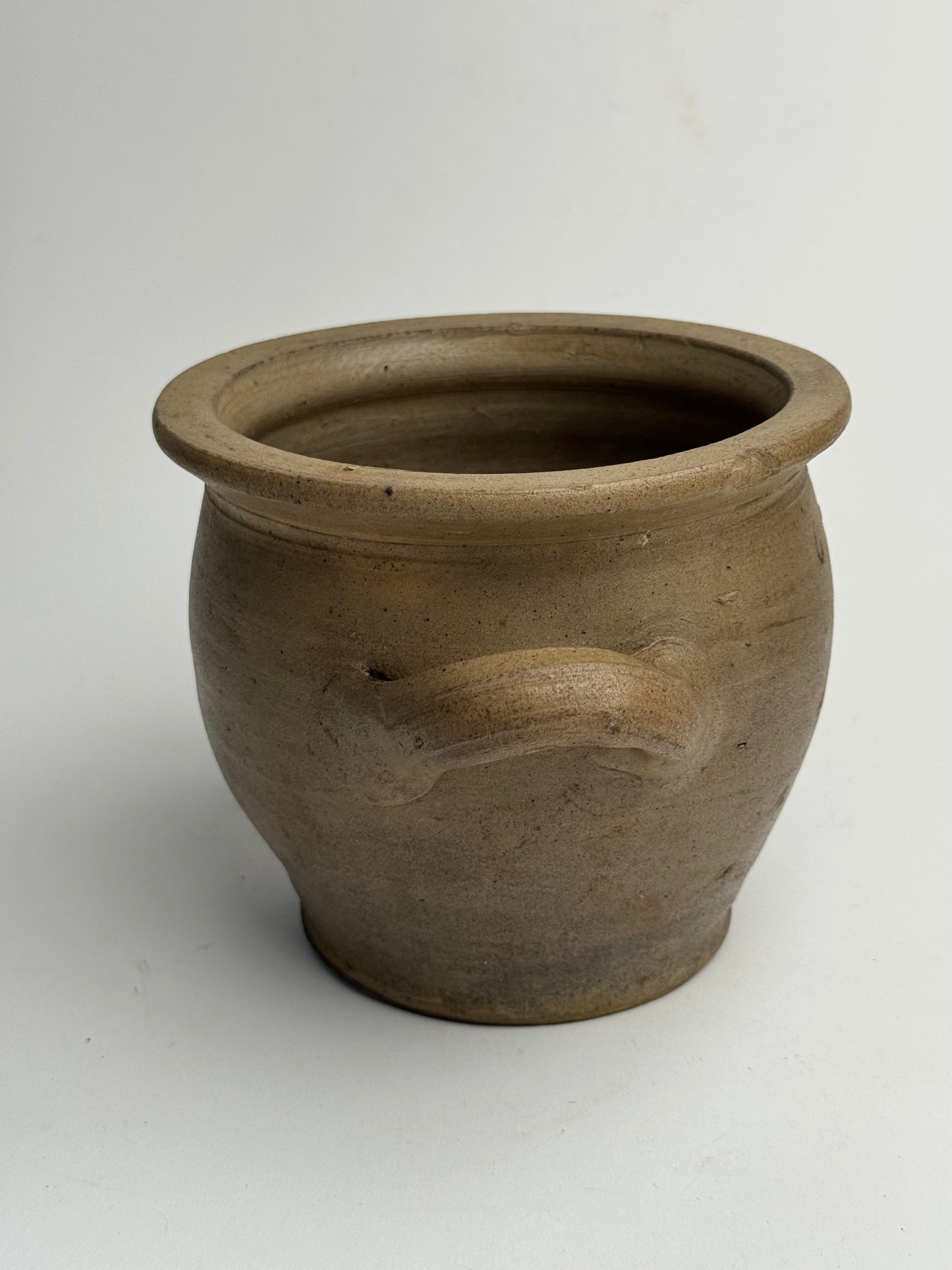 Soft Brown Twin Handled French Pot