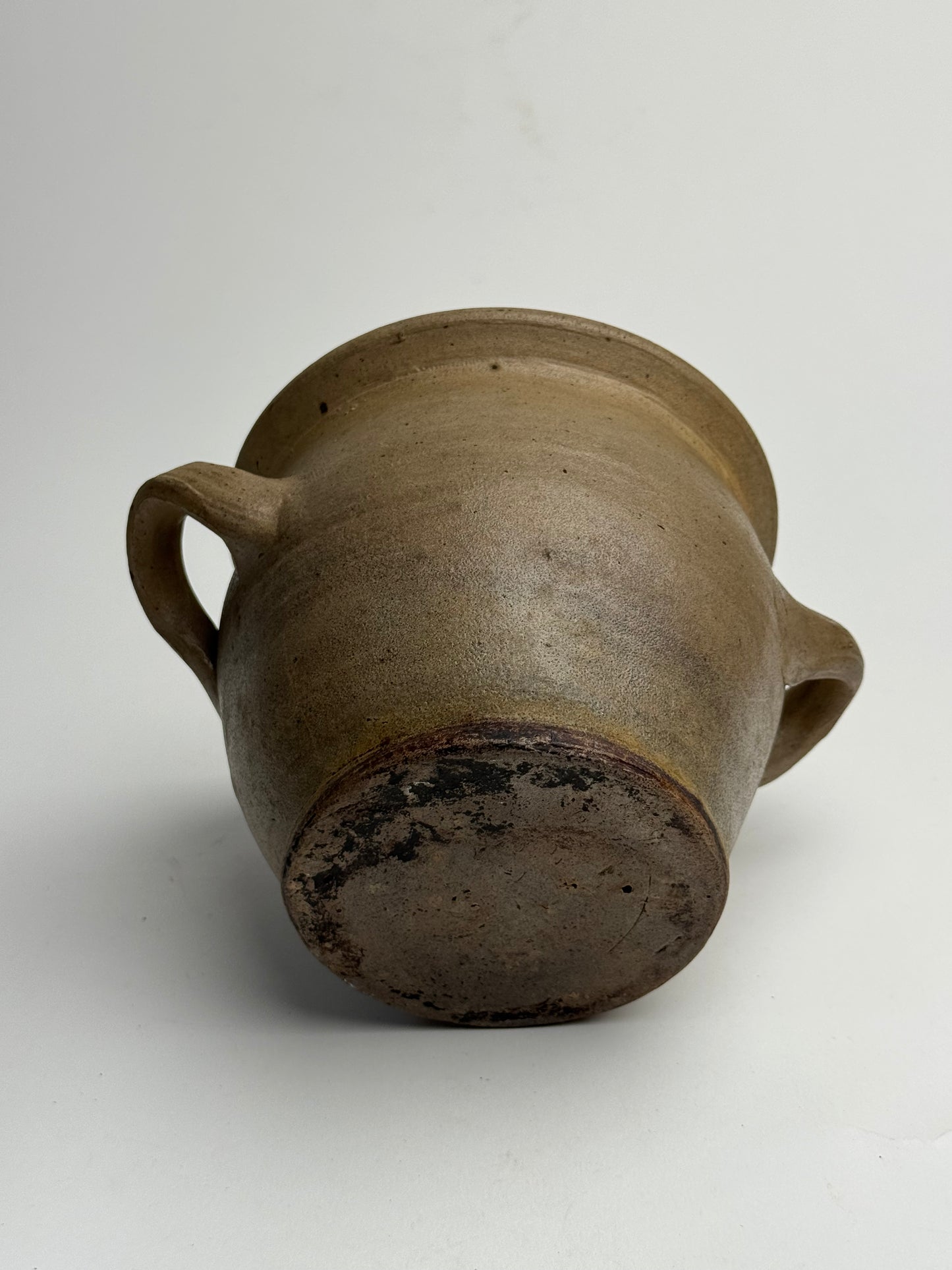 Soft Brown Twin Handled French Pot