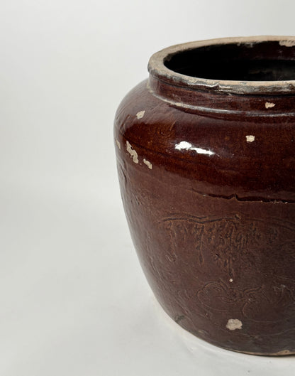Rich Brown South Asian Pot