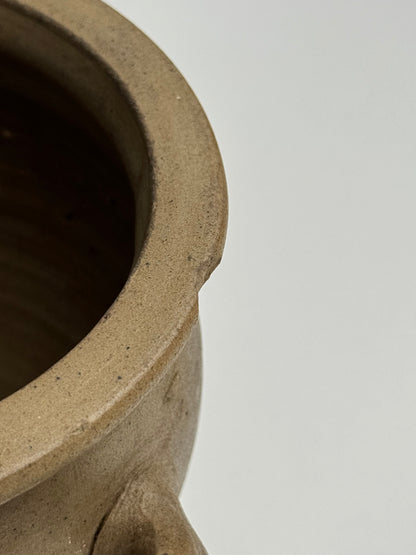 Soft Brown Twin Handled French Pot