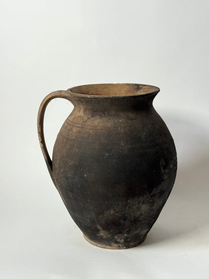 Large Coal-Fired Romanian Jug