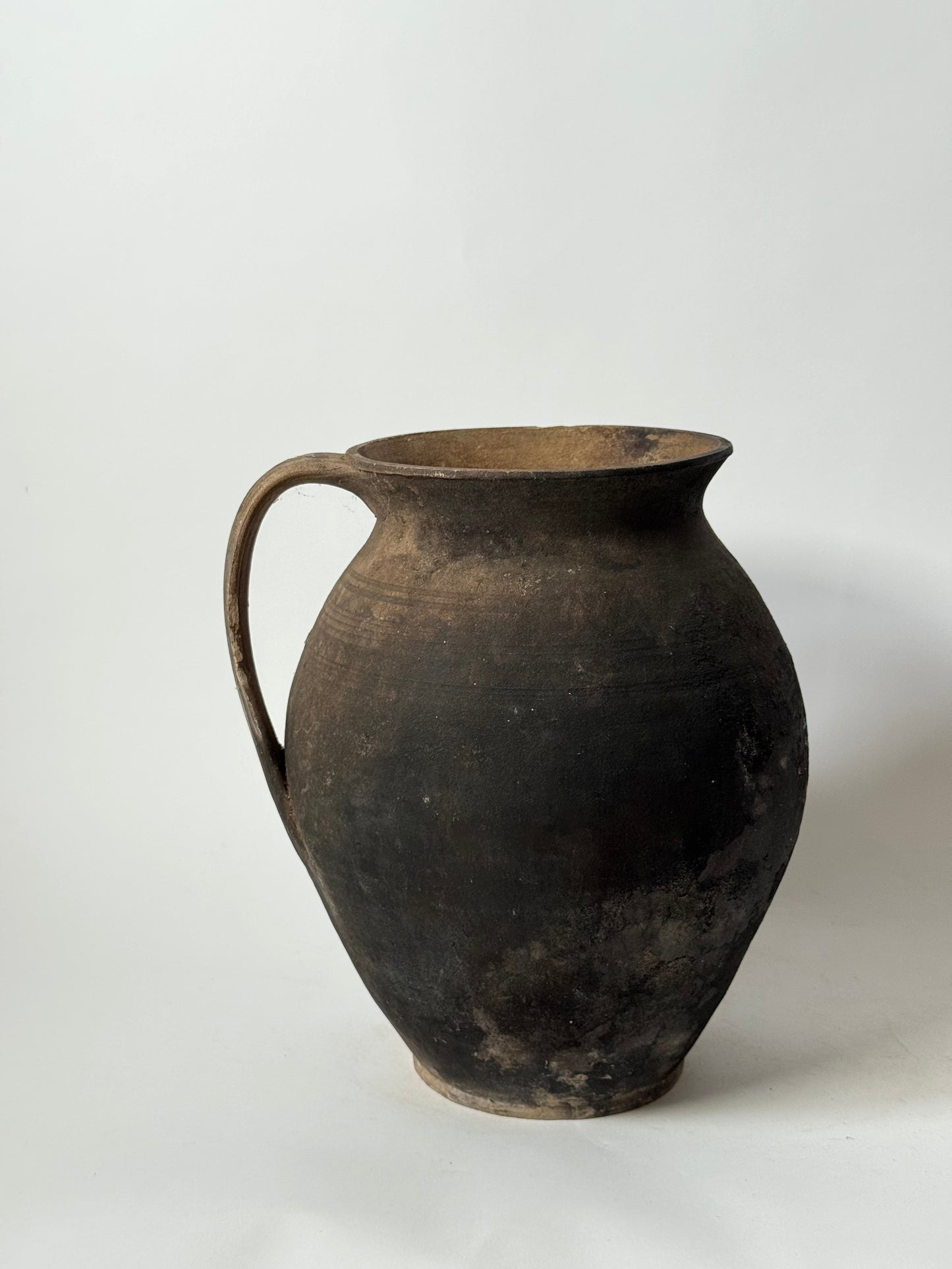 Large Coal-Fired Romanian Jug