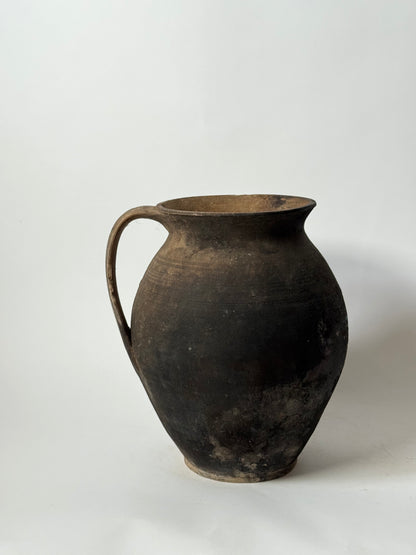 Large Coal-Fired Romanian Jug