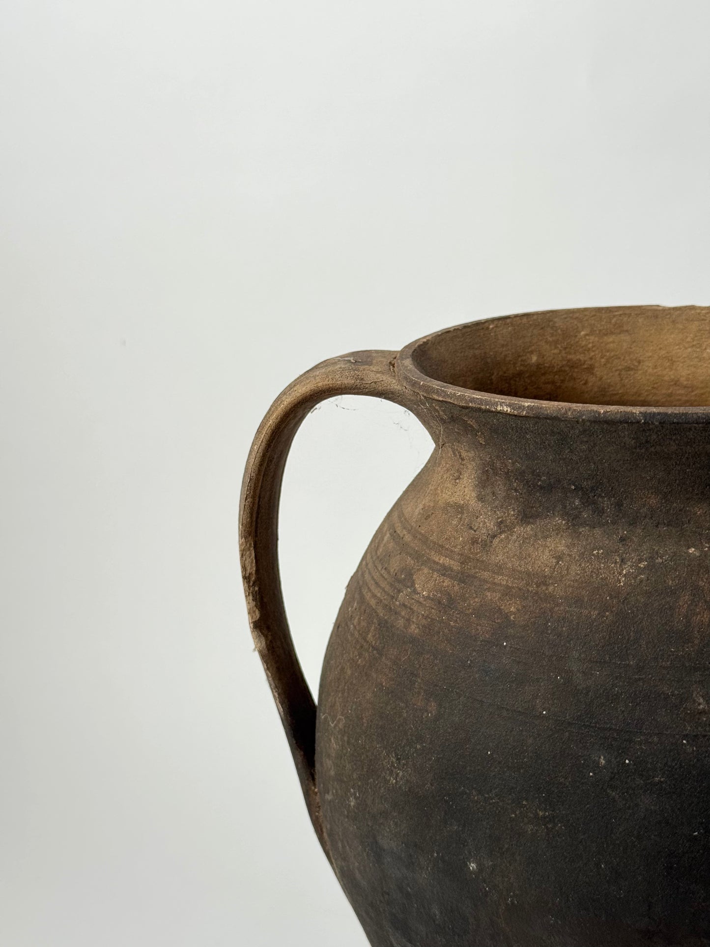 Large Coal-Fired Romanian Jug