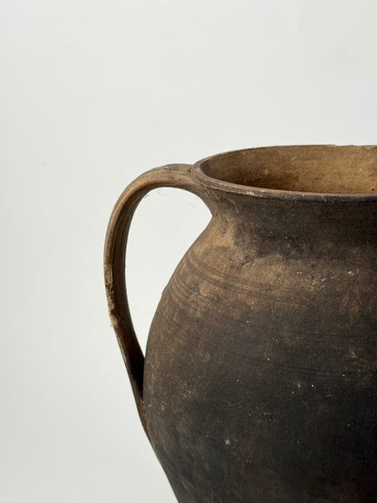 Large Coal-Fired Romanian Jug